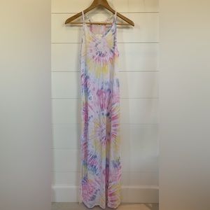 NWT Miken Swim Womens Pastel Tie Die Dress - Xs